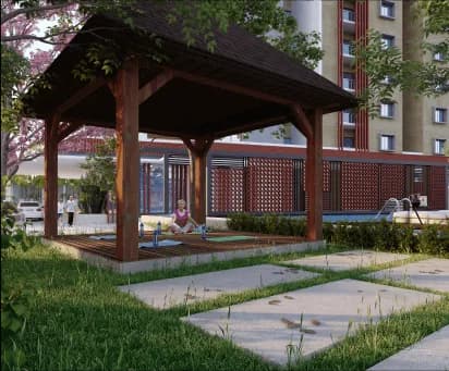 Amenities and living spaces at Cadabams WeNest