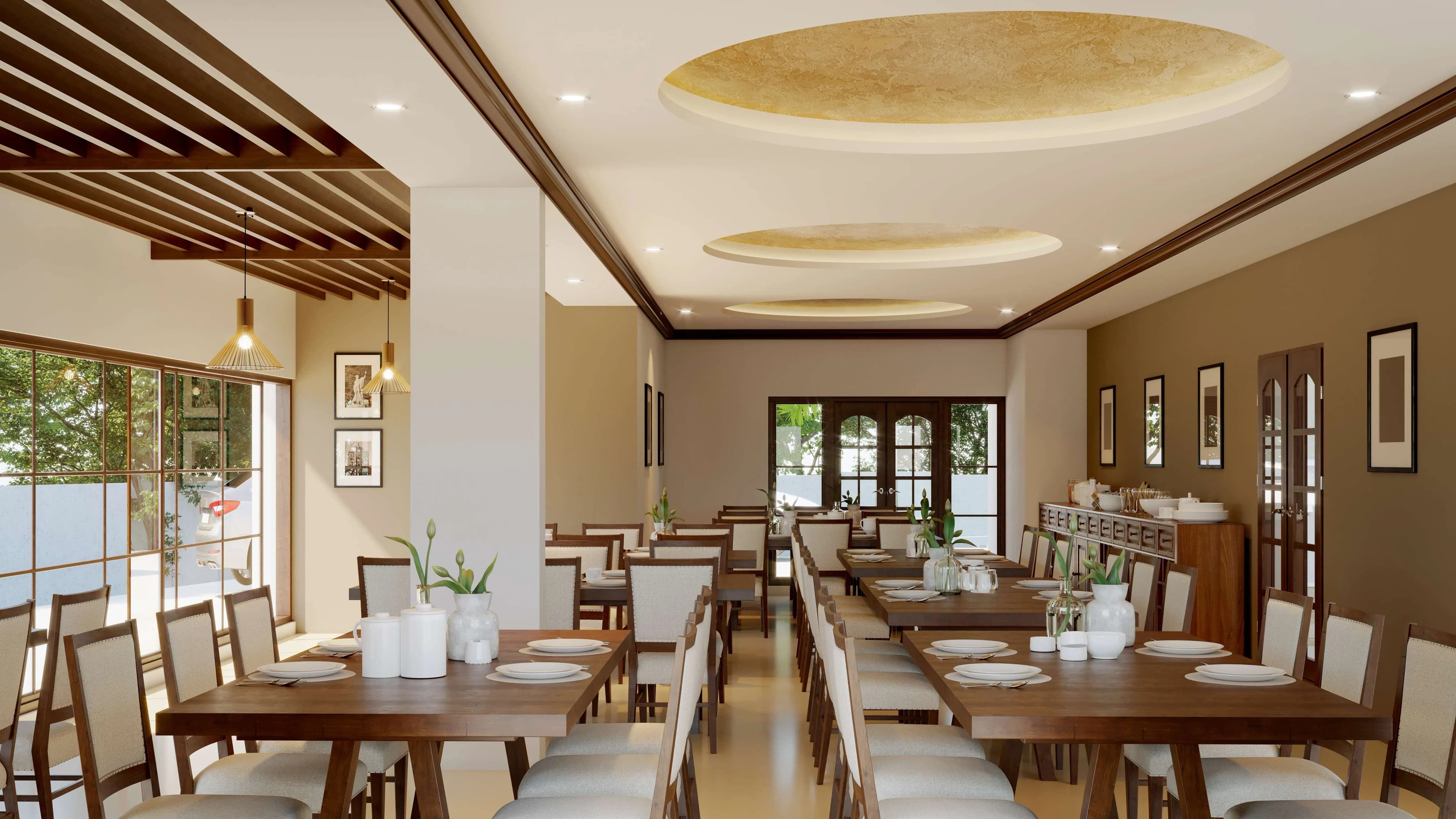 Landscaped amenities and open spaces at WeNest