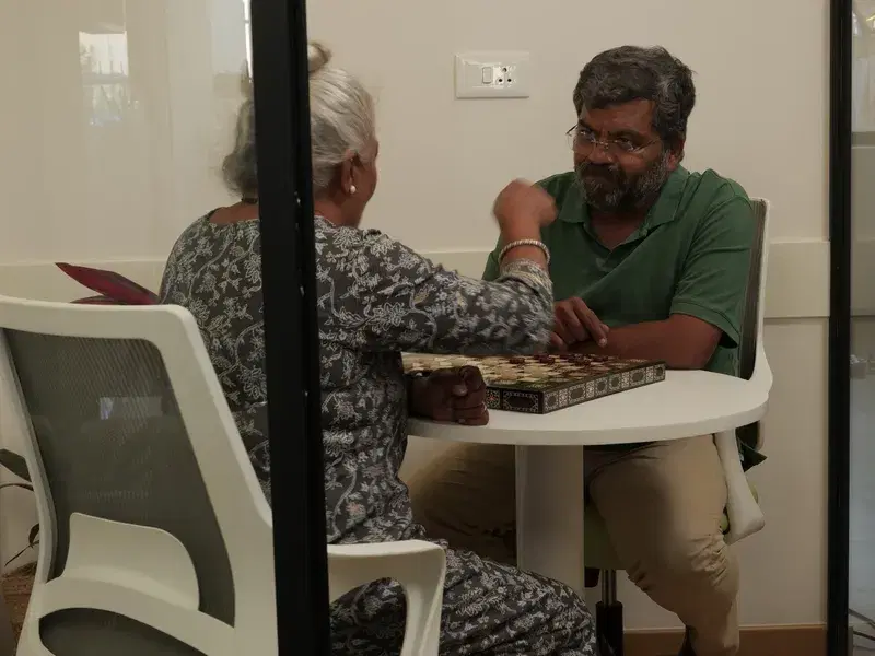 Carrom and Chess Room